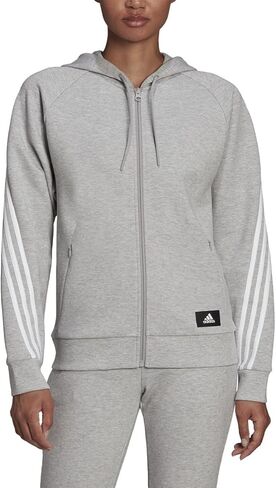 adidas Women's Sportswear Future Icon 3-Stripes Hooded Tracktop in Kuwait