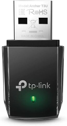 محول TP-Link Archer TBE230U BE3600 Wi-Fi 7 USB Wi-Fi للكمبيوتر المكتبي، محول شبكة لاسلكي ثنائي النطاق فائق السرعة، USB-C وUSB-A 3.0، التوصيل والتشغيل، WPA3 | MLO، متوافق مع نظام التشغيل Windows 11 و10 in Kuwait