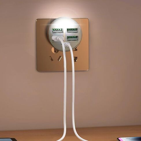 USB الفاصل كابل 1 ذكر إلى 4 أنثى 1 نوع C أنثى تمديد الحبل موصل موسع محور مهايئ شاحن المحور in Kuwait