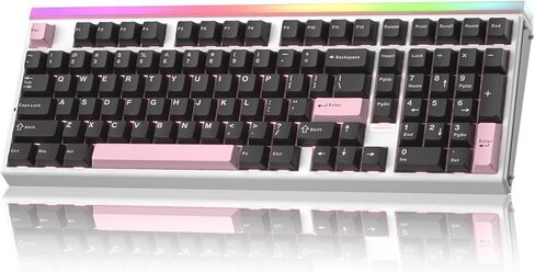 مجموعة لوحة مفاتيح وماوس Aula Hall Effect، لوحة مفاتيح Aula Hero99 Hall Effect Keyboard SC620 ماوس لاسلكي in Kuwait