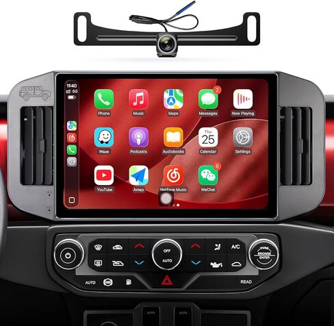 ستيريو راديو السيارة 13 بوصة 8 النواة 4+64 جيجابايت لسيارة جيب رانجلر JL Gladiator JT 2019-2023، CarPlay اللاسلكي وAndroid Auto، شاشة لمس 5G WiFi HD، GPS Nav، بلوتوث FM/AM، يدعم كاميرا النسخ الاحتياطي OEM HD، SWC in Kuwait