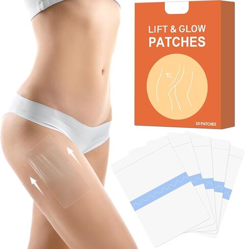Thigh Lift Tape for Loose Skin, Waterproof Invisible Firming Patches for Legs, Reducing Thigh in Kuwait
