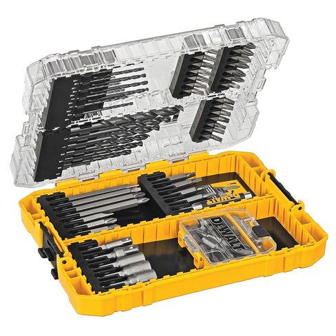 DEWALT Drill Bit Set / Screwdriver Set, 80-Piece (DWAMF1280) , Yellow in Saudi Arabia