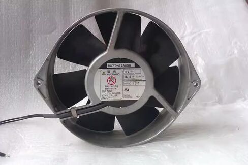 AC100V 35/33W R87T-A1A05H 17238 172mm 2-Wire جميع المعادن ارتفاع درجة الحرارة مروحة التبريد in Kuwait