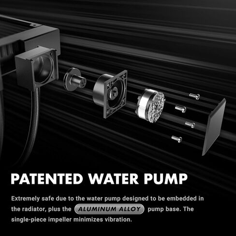 AZZA Cube 240 240mm All-in-One CPU Liquid Cooler in Kuwait