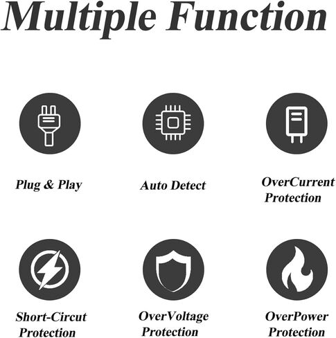 PoE Splitter with 5V USB-A Output and PoE Output, 48V to 5V/3A USB Type A Female, Total 30W Output, Comply IEEE 802.3af/at, 10/100Mbps, for IP Cameras & Wireless AP(PD3008B) in Kuwait