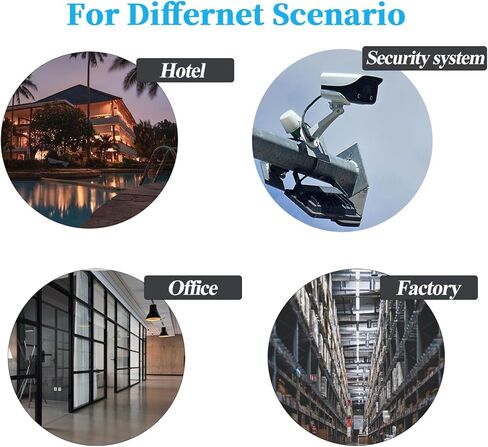 PoE Splitter with 5V USB-A Output and PoE Output, 48V to 5V/3A USB Type A Female, Total 30W Output, Comply IEEE 802.3af/at, 10/100Mbps, for IP Cameras & Wireless AP(PD3008B) in Kuwait