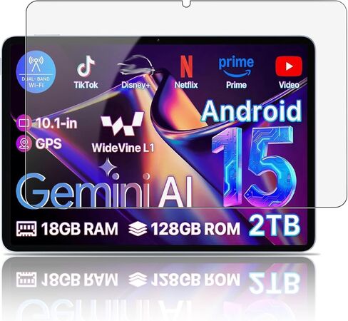 1 حزمة واقي شاشة لـ OYEFIT T10 Tab 10.1nch طبقة من الزجاج المقسى، مضاد للخدش، سهل التركيب، صلابة 9H in Kuwait