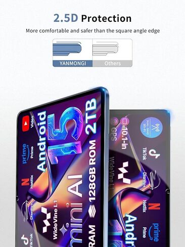 1 حزمة واقي شاشة لـ OYEFIT T10 Tab 10.1nch طبقة من الزجاج المقسى، مضاد للخدش، سهل التركيب، صلابة 9H in Kuwait