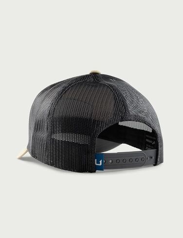 HUK Men's Standard Trucker, Anti-Glare Snapback Fishing Hat, Braid in Kuwait