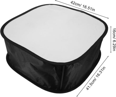 Housoutil Camera Flash Light Softbox Diffuser for Photography, Portable Foldable Dark Flash Diffuser Softbox Kit for Studio and Outdoor Photo Shoots in Kuwait