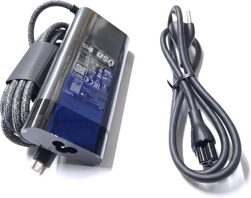 شاحن USB-C أصلي 100 واط متوافق مع HP OmniBook 7 16-ay0075cl 16-ay0087nr 16-ay0500nr 16-ay0575cl 16-az0097nr 16-az0595cl 16-ay0000 16-ay0010ca 16 بوصة PC 100 واط من النوع C شاحن PSU in Kuwait