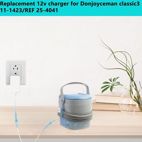 12V Power Cord Adapter Replacement Part for DonJoy Iceman Classic 3 Cryotherapy System (Model 11-1423) Part Number: 25-4041 Charging Cable Power Adapter in Kuwait
