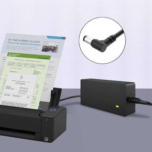 محول طاقة تيار متردد 19 فولت من أجل ScanSnap iX1300 مدمج لاسلكي أو USB على الوجهين للمستندات الملونة والصور والماسح الضوئي للإيصالات P3805A PA03805-B105 PA03805-B001 B005 PA03805-K962 شاحن سلك in Kuwait