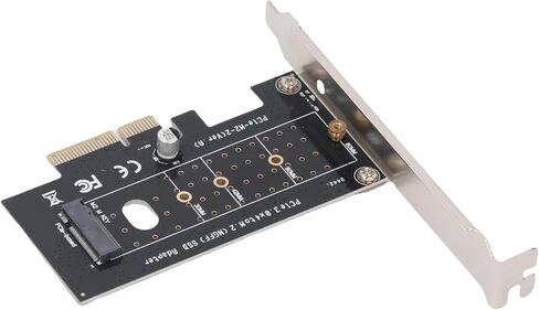 محول PCIE إلى NGFF Riser Card بسرعة 32 جيجابت في الثانية PCIE NVME SSD، نقل عالي السرعة مع أداء آمن ومستقر، لـ 7 10 11، شرائط نحاسية مزدوجة الجوانب in Kuwait