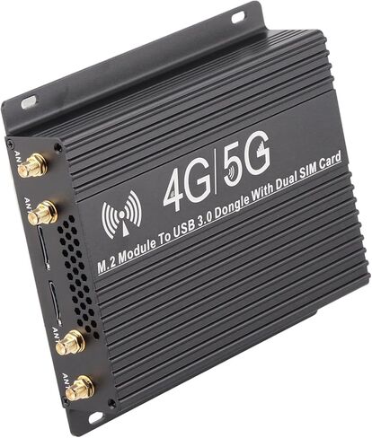 وحدة SUNGOOYUE M.2 4G 5G إلى محول USB3.0، وفتحة بطاقة SIM مزدوجة مع مروحة تبريد وهوائي عالي الكسب، لأجهزة الكمبيوتر المكتبية والكمبيوتر المحمول in Kuwait