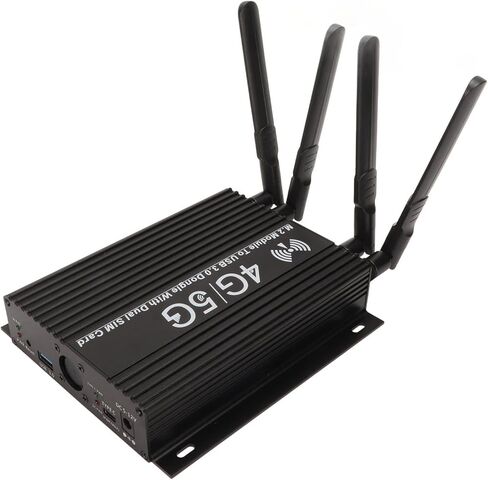 وحدة SUNGOOYUE M.2 4G 5G إلى محول USB3.0، وفتحة بطاقة SIM مزدوجة مع مروحة تبريد وهوائي عالي الكسب، لأجهزة الكمبيوتر المكتبية والكمبيوتر المحمول in Kuwait