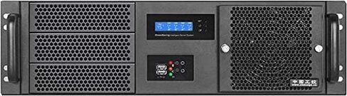 3U (شاشة LCD بمروحة) (3x5.25+7x3.5 HD) (ATX/Micro-ATX/Mini ITX)(عمق 14.96 بوصة) (خذ طاقة Mini Redunat) هيكل حامل على حامل (لا يوجد مصدر طاقة، لا يوجد حاجز، لا يوجد نظام وحالة فقط) IPC-G3370R in Kuwait