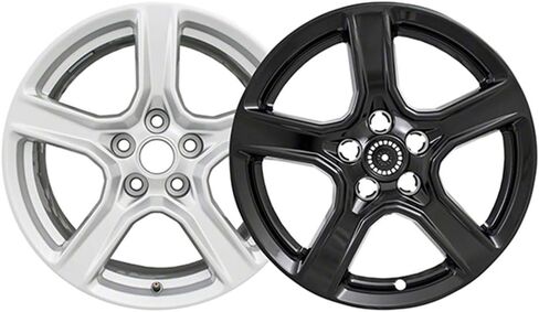 18" Gloss Black Wheel Skin Kit fits Chevy Camaro 2016-2020 - ABS 4 Pack in Saudi Arabia