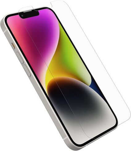 OtterBox - واقي شاشة زجاجي Amplify لهاتف iPhone 13 و13 Pro و14 وiPhone 16e، حماية من الزجاج المقوى ضد السقوط والخدوش، مقاوم لبصمات الأصابع in Kuwait