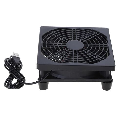 Portability Router Cooling Fan USB High Compatibility Router Heatsink Good Heat Dissipation Radiator in Kuwait