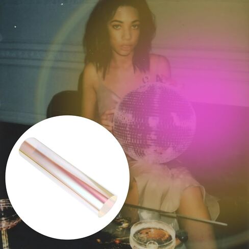 NOLITOY Colorful Sunset Atmosphere Lighting Gel Sheet 30x100cm for Photography Studio Lighting Filter Iridescent Red Film, Plastic Sheet for Camera and Craft Use in Kuwait