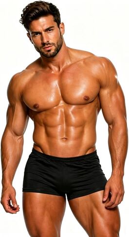 شورت JEEING GEAR للرجال في كمال الأجسام والتمارين الرياضية واللياقة البدنية مقاس 3 بوصات من القطن بدون جيب in Saudi Arabia