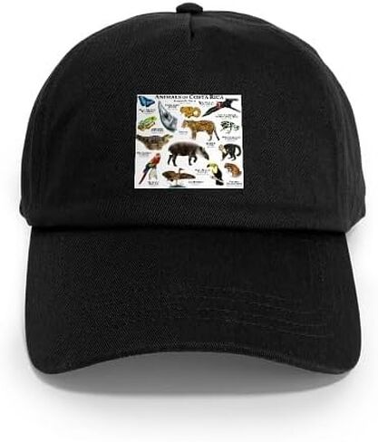 CafePress Retro Costa Rica Palm Tree Cap Adjustable Baseball Cap in Saudi Arabia