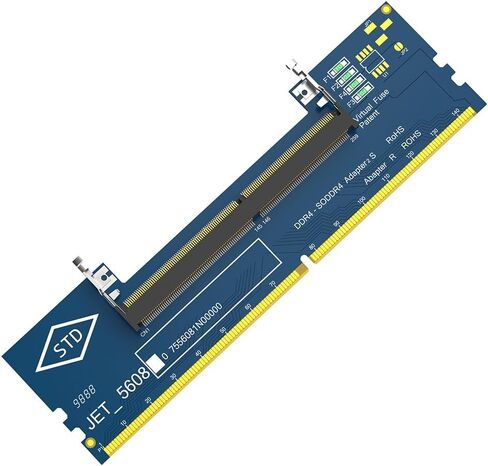 Sintech DDR5 Adapter, DDR5 SO-DIMM to U-DIMM Converter for Desktop Memory Tester in Kuwait