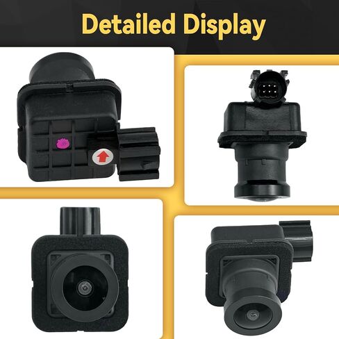 Rear Backup Camera Compatible with 2017-2023 Chrysler Pacifica, 2020 2021 2022 Chrysler Voyager, 170° Wide-Angle Rear View Camera Replaces 68227397AH 68227397AE 68227397AG in Kuwait