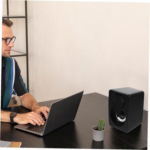 سماعات الكمبيوتر NUOBESTY USB زوج واحد من صندوق الصوت السلكي الصغير المدمج عالي الحجم للوسائط المتعددة للاستخدام المنزلي والمكتبي للألعاب المكتبية in Kuwait