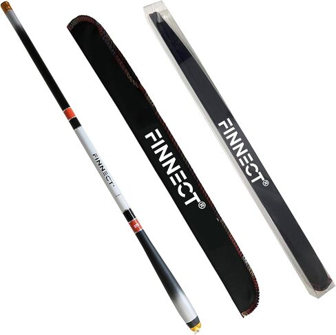 Xroma Multi-Section Telescopic Rod Stream All-Purpose Fishing Ultralight for Rivers, Banks, Lakesides, Streams, 5.9ft/6.9ft/7.9ft/8.9ft/9.8ft/11.8ft/12.8ft/14.8ft/15.7ft, Purple/Red in Kuwait