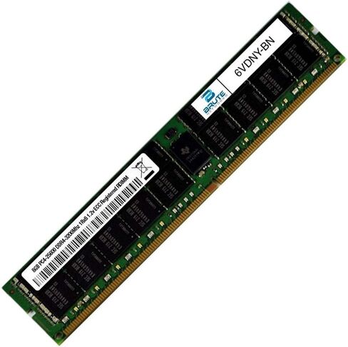 6VDNY-BN - 8GB DDR4-3200Mhz 1Rx8 ECC Registered RDIMM (Compatible with OEM PN# 6VDNY) in Kuwait