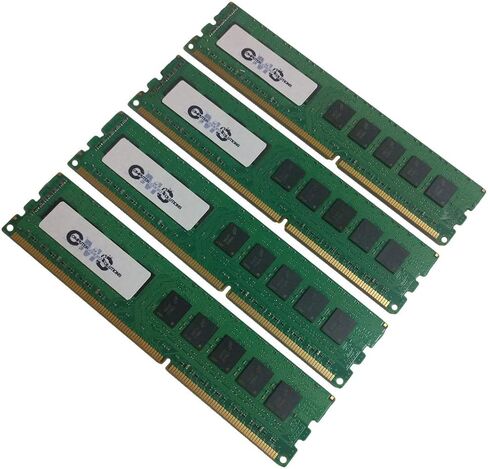 ترقية ذاكرة الوصول العشوائي CMS 32GB (4X8GB) DDR3 12800 1600MHz ECC غير المسجلة DIMM متوافقة مع HP/Compaq® ProLiant ML310e Gen8 v2 (G8) ECC UNBUFFERED - B90 in Kuwait