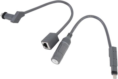 Zunate SPX to RJ45 Adapter 1200Mbps Cat6e High Speed Female Connector for GEN2 V2, Shielded Single Core 26AWG Copper Cable with Watertight Ends Suitable for Dish and Router Use in Kuwait