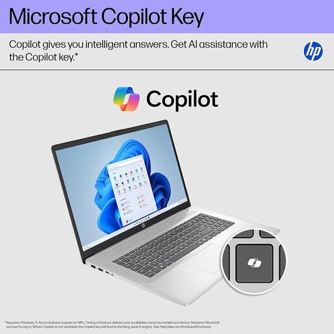 HP 15 Touchscreen Business Laptop - Windows 11 Pro | 15.6" FHD Anti-Glare Display | Intel 10-Core i7 1355U | 16GB RAM + 512GB SSD | Intel Iris Xe GPU | Wi-Fi 6 | Copilot AI Powered Computer in Kuwait