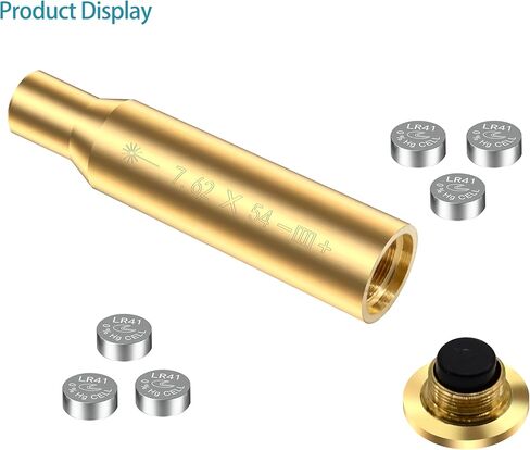 خرطوشة رؤية ليزر ريد دوت 7.62 × 54 مم 7.62 * 54 مم ليزر Boresighter مع مجموعتين من البطاريات للصيد in Kuwait