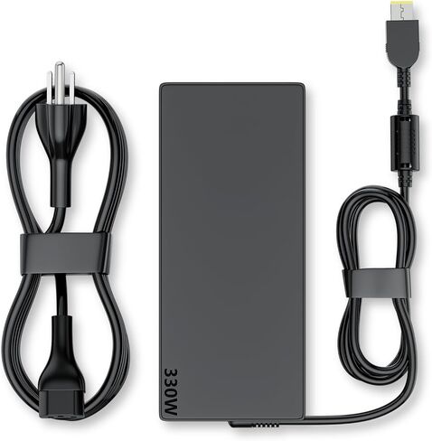 استبدال محول الطاقة النحيف الجديد 330 واط 300 واط لشاحن الكمبيوتر المحمول Lenovo؛ Legion Pro 7 7i 5i 5 16IRX8H، Legion 9 9i Gen 9 16IRX8 83AG L450 L460 L470 L560 L570، GX21M50608، ADL330SDC3A، SA10R16956 5A10W86289 in Kuwait
