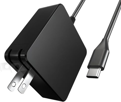 65W 45W USB C Laptop Charger Compatible with ASUS ZenBook 14 13 S13 C213 C214 C523 C436 C302C T302 UX371 UX490 UX390UA ADP-45EW B, ROG Ally Xbox R1 Z1 X Foldable Plug Type C Power Adapter in Kuwait
