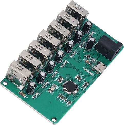 وحدة محور USB2.0، لوحة توسيع مجانية من 1 إلى 7 منافذ مع التعرف الذكي ومؤشرات LED، من أجل in Kuwait