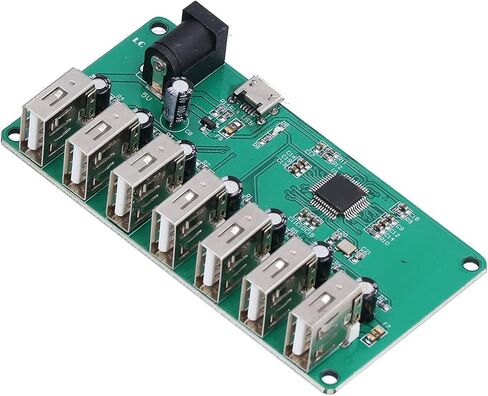 وحدة محور USB2.0، لوحة توسيع مجانية من 1 إلى 7 منافذ مع التعرف الذكي ومؤشرات LED، من أجل in Kuwait