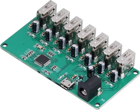 وحدة محور USB2.0، لوحة توسيع مجانية من 1 إلى 7 منافذ مع التعرف الذكي ومؤشرات LED، من أجل in Kuwait