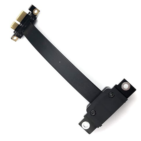 FainWan PCI-e PCI Express 36PIN 1X Extension Cable (Dual Vertical 90 Degrees Direction) in Kuwait