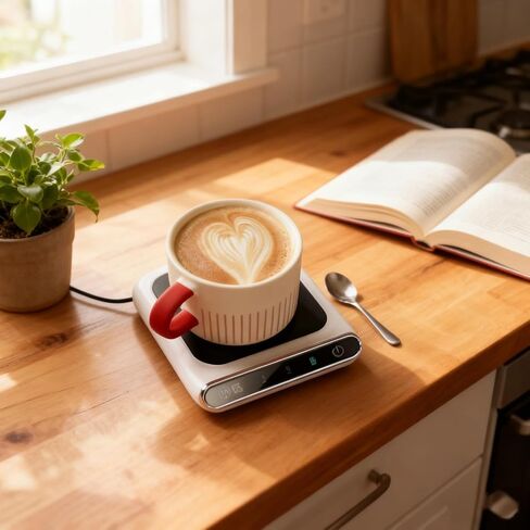 Beverage Warmer, USB Electric Cup Heating Plate, Auto Shut-Off Coffee Mug Heater in Kuwait