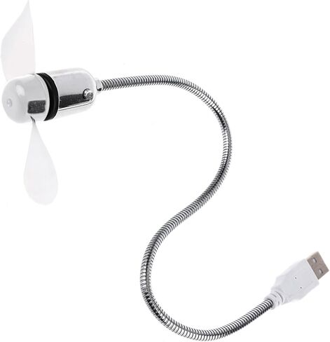 مروحة تبريد هواء مرنة بمنفذ USB لأجهزة الكمبيوتر المحمول والكمبيوتر المكتبي ومروحة باور بانك خارجية قابلة لإعادة الشحن للمنزل in Kuwait