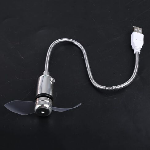 مروحة تبريد هواء مرنة بمنفذ USB لأجهزة الكمبيوتر المحمول والكمبيوتر المكتبي ومروحة باور بانك خارجية قابلة لإعادة الشحن للمنزل in Kuwait