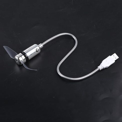 مروحة تبريد هواء مرنة بمنفذ USB لأجهزة الكمبيوتر المحمول والكمبيوتر المكتبي ومروحة باور بانك خارجية قابلة لإعادة الشحن للمنزل in Kuwait