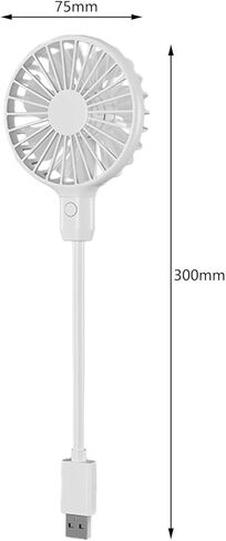 مروحة USB محمولة، تصميم مضغوط وهادئ للسفر والاستخدام المكتبي، مع مفتاح in Kuwait
