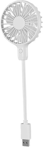 مروحة USB محمولة، تصميم مضغوط وهادئ للسفر والاستخدام المكتبي، مع مفتاح in Kuwait