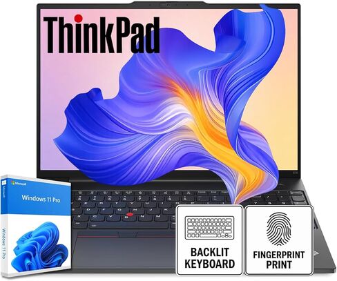 لاب توب لينوفو ثينك باد E16، 16 بوصة WUXGA IPS، الجيل الثالث عشر i5-1335U (> i7-1265U)، ذاكرة الوصول العشوائي 40 جيجابايت، 1.5 تيرابايت (1 تيرابايت SSD + 500 جيجابايت خارجي)، لوحة مفاتيح بإضاءة خلفية، بصمة الإصبع، RJ-45، Windows 11 Pro - أداء سلس وسريع in Kuwait